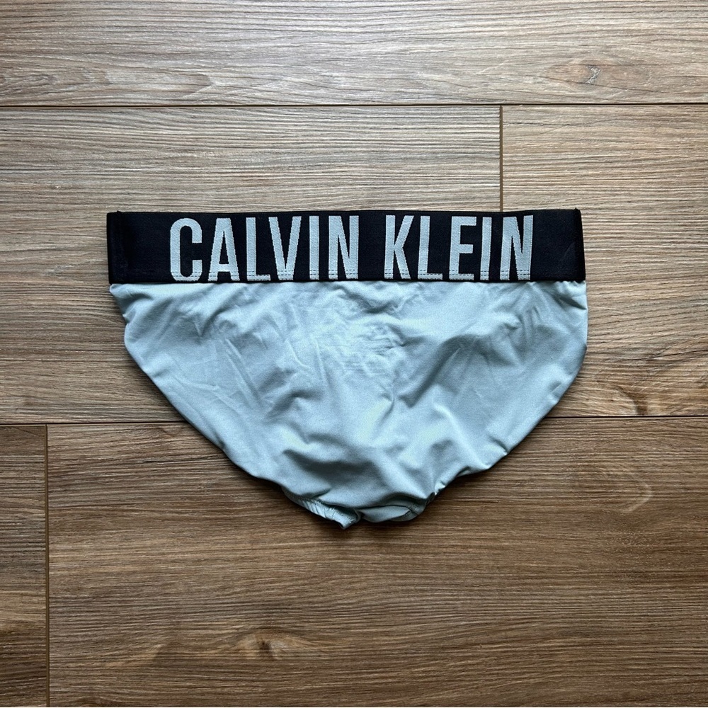 Calvin Klein | Intense Power Micro Hip Brief in Shoreline Light Blue (Small) - Picture 4 of 8